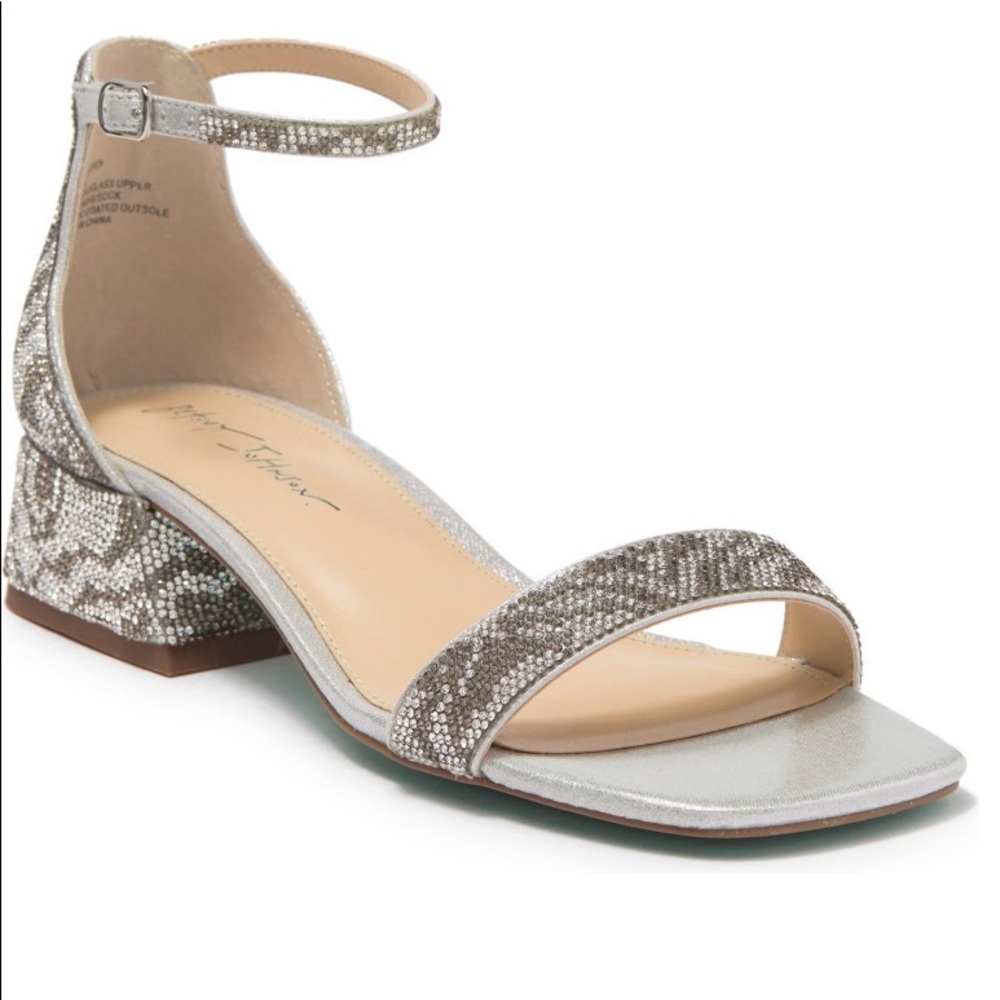 Betsy Johnson Rhine Stone Sandals